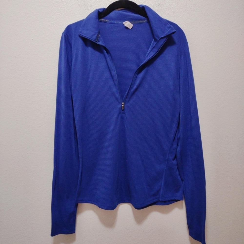 Under Armour Heat Gear Run Long Sleeve Quarter Zip Pullover Small